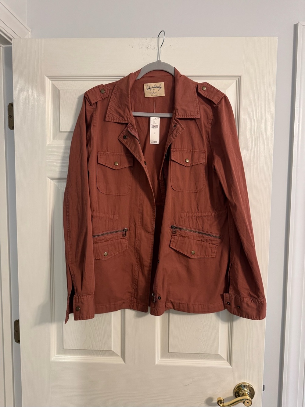 Velvet by Graham & Spencer Rust Utility Field Jacket